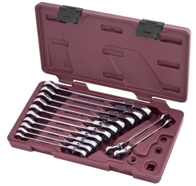 Preview: Ratschen Ring-Gabelschlüssel Satz 12-tlg.